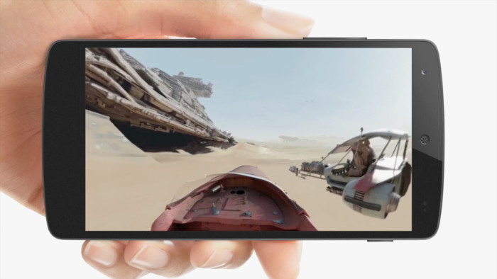 Os easter eggs do vídeo em 360 de Jakku
