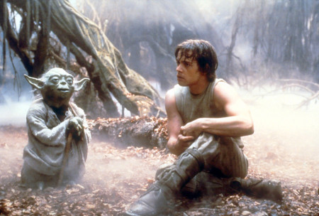 Yoda e Luke