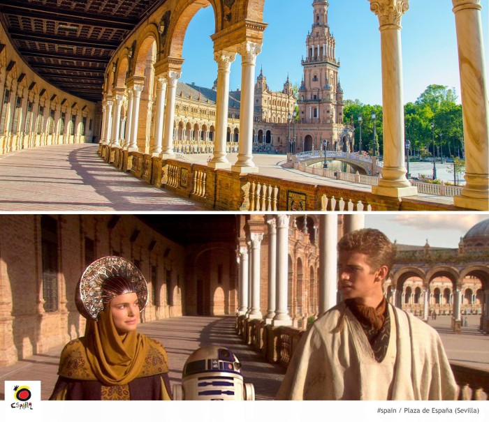 Lugares de Star Wars - Sevilla Espanha 01 (Theed Naboo)
