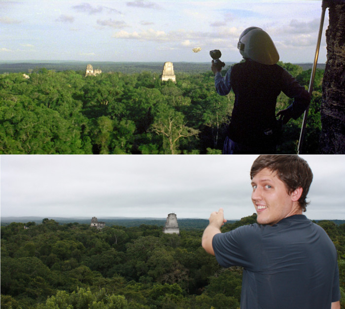 Lugares de Star Wars - Tikal Guatemala 01 (Yavin)