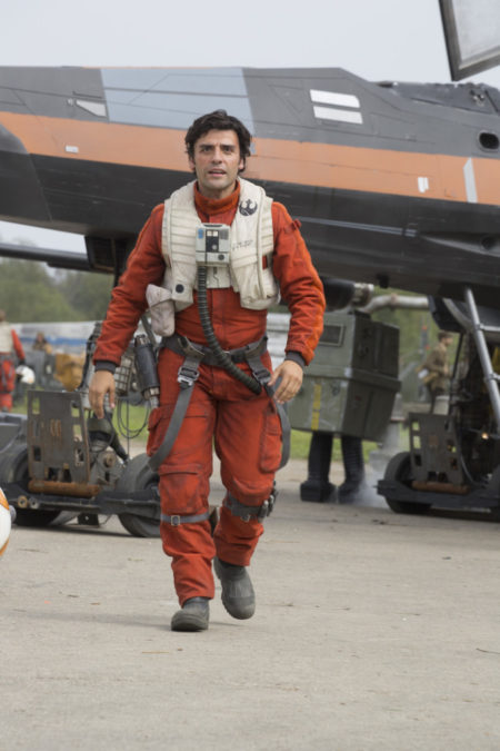 Star Wars: The Force Awakens..Poe Dameron (Oscar Isaac)..Ph: David James..?Lucasfilm 2015