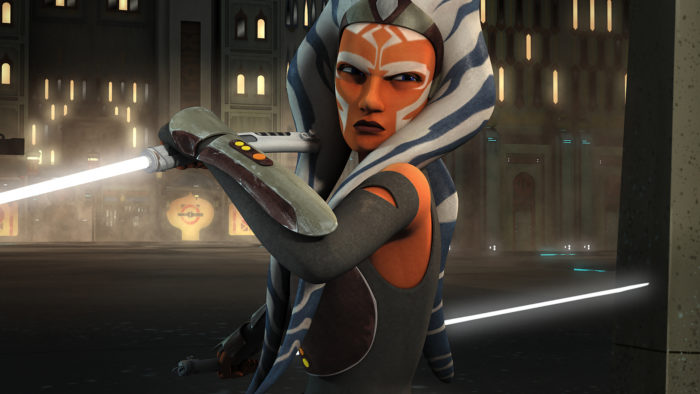 A origem dos sabres brancos de Ahsoka