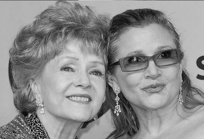 Debbie Reynolds, mãe de Carrie Fisher, morre aos 84 anos