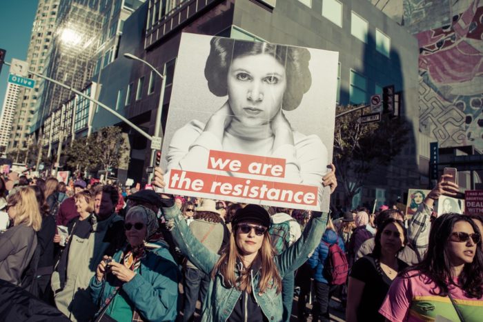 Women’s March: Como a Princesa Leia se tornou um forte símbolo de resistência