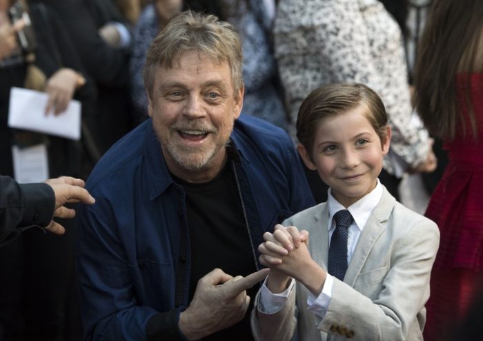 “Surtei ao conhecer Luke Skywalker”, revelou ator mirim