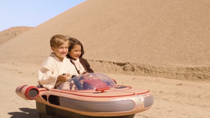 Radio Flyer anuncia um Landspeeder motorizado de Star Wars