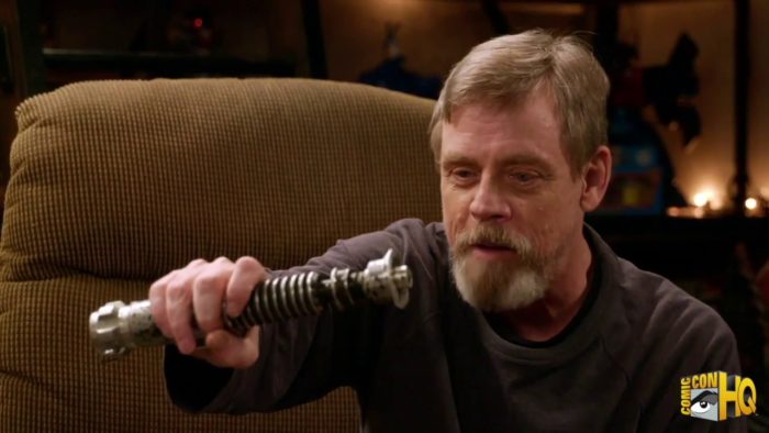 Mark Hamill falou seu telefone real em uma cena de Uma Nova Esperança e você nem sabia