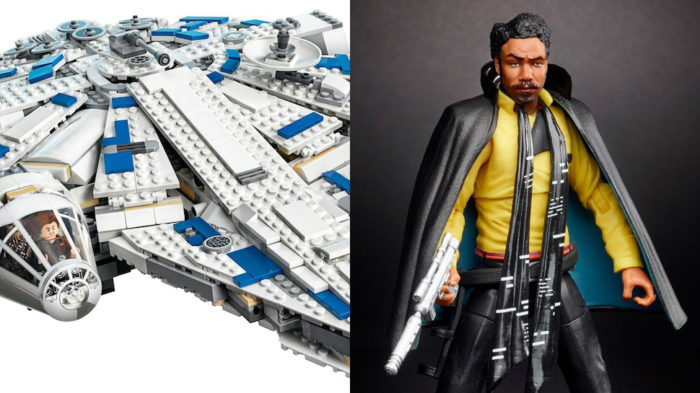 Han Solo |  Brinquedos confirmam que teremos a Kessel Run, e mostram que o Lando é realmente incrível