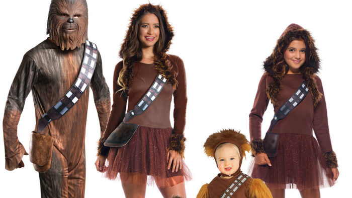 Está chegando o filme do Solo: Que tal então fantasiar todo mundo de Chewbacca