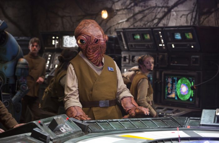 VIII | Ator do Almirante Ackbar lamentou o destino final do personagem