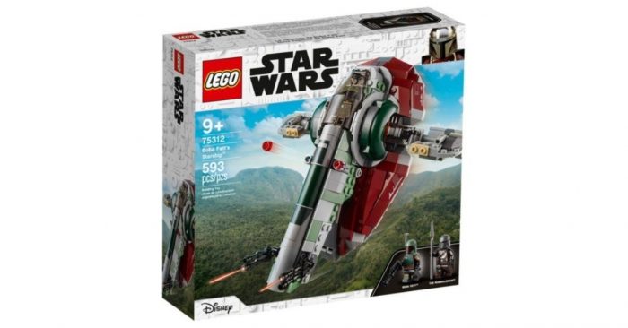 Disney e LEGO parecem estar mudando o nome da nave do Boba Fett