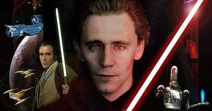 Fã imagina Tom Hiddleston como um Jovem Palpatine