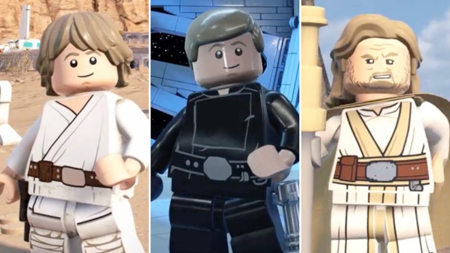 Vídeo da LEGO mostra as várias faces do Luke Skywalker na franquia