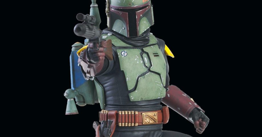 Confiram este diorama do Boba Fett exclusivo da Disney