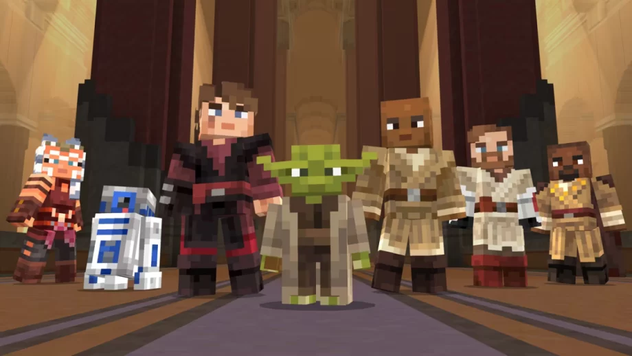 Minecraft lança DLC de Star Wars: Path of the Jedi