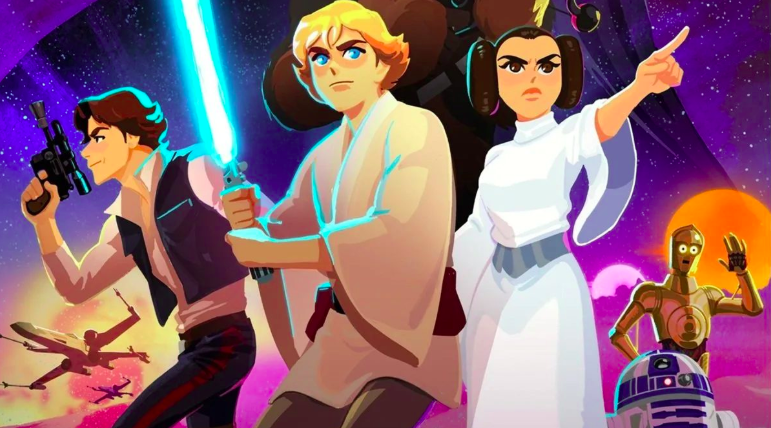 Quando Star Wars vira anime: fã cria abertura estilo ’90s usando Galaxy of Adventures
