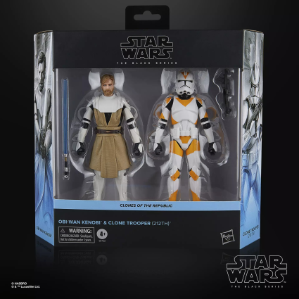 Star Wars: Pack com Obi-Wan Kenobi e Clone Trooper da 212ª está de volta