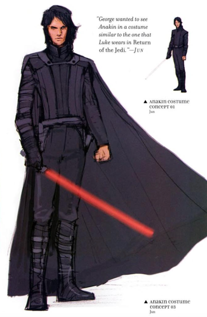 Entre o Cavaleiro e a Máscara: os Designs Inusitados de Anakin/Vader em A Vingança dos Sith
