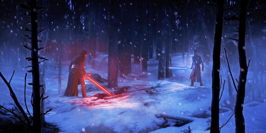 Rey em três confrontos épicos: o pôster que celebra os momentos mais climáticos da Jornada Sequelas de Star Wars