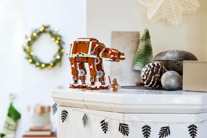 O Caminhante Mais Doce da Galáxia: LEGO Star Wars Lança o AT-AT de Biscoito de Gengibre