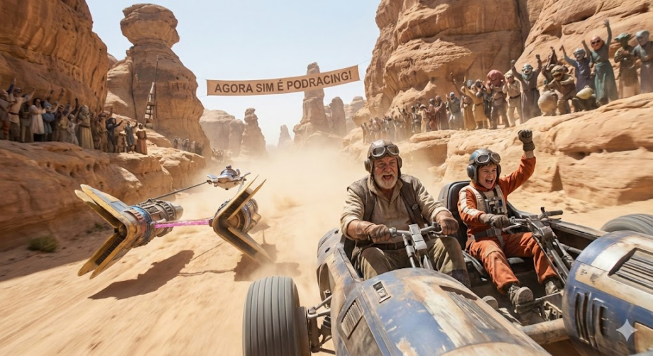 Crônicas de Vos | Agora sim é Podracing! O grito que ecoa através das gerações