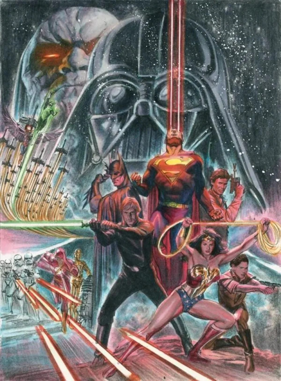 O Crossover que a Força Escondeu: Quando Superman Quase Lutou Contra Darth Vader!
